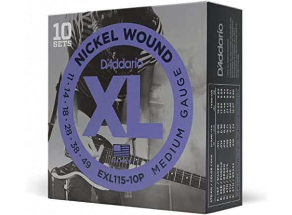 D´Addario EXL115-10P D´Addario EXL115-10P